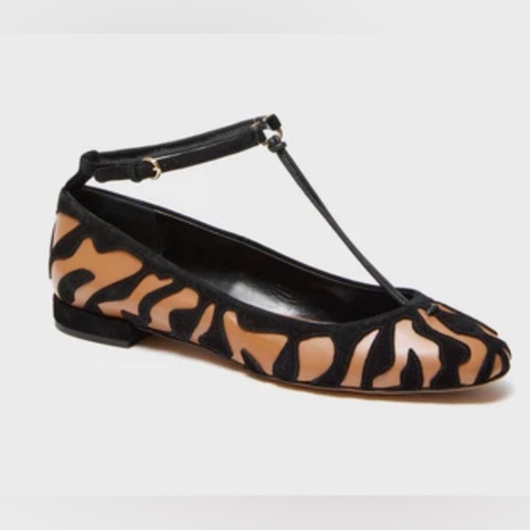 Ulla Johnson Shoes - Ulla Johnson Assorted Polline T Strap Flats Size US 7/EU 37